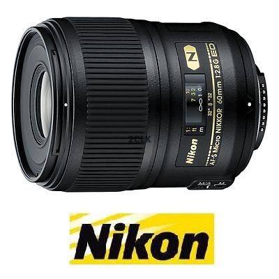 עדשה Nikon AF-S Micro NIKKOR 60mm f/2.8G ED ניקון