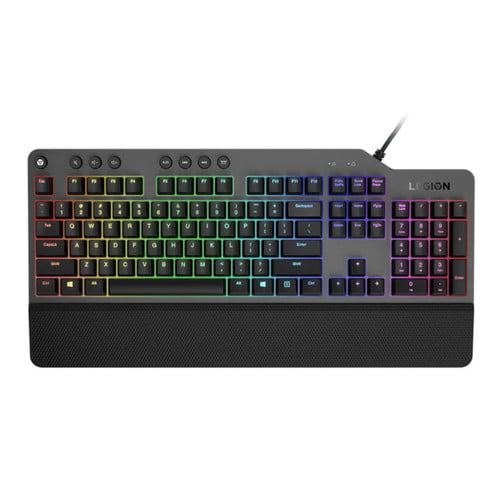 (Lenovo Legion K500 RGB Mechanical Gaming Keyboard – GY40T81770  (Hebrew+English –