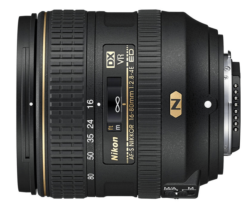 עדשה Nikon AF-S DX Nikkor 16-80mm F2.8-4E ED VR ניקון