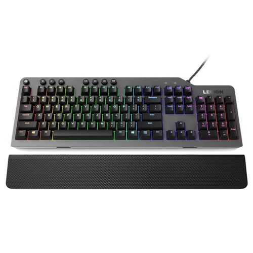 (Lenovo Legion K500 RGB Mechanical Gaming Keyboard – GY40T81770  (Hebrew+English –