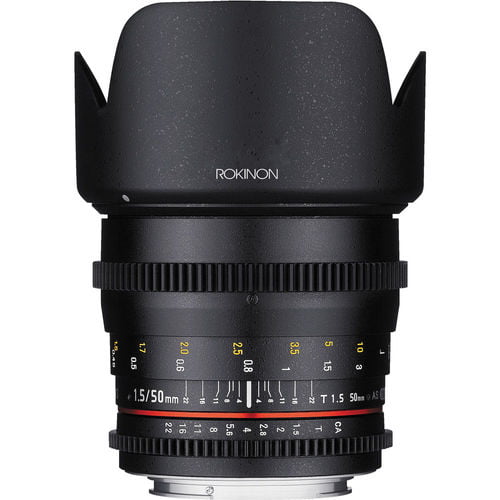 עדשה קבועה Samyang 50mm T1.5 AS UMC Cine DS Lens לסוני E-Mount